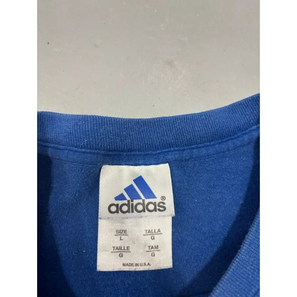 Vintage Y2K‎ T-Mac Tracy McGrady Adidas T Shirt Blue Graphic NBA 2000s Tee